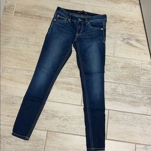 Dark Express Jeans w/ stitching